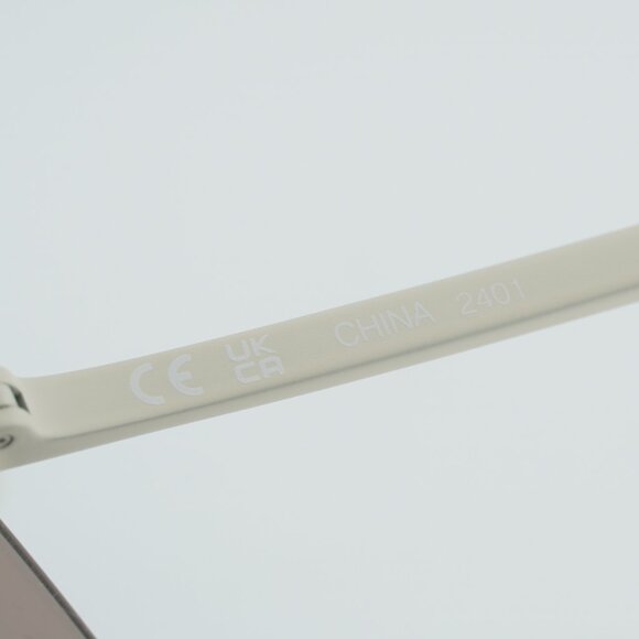 Nike NIKE ECHO SHIELD M F 113 Sunglasses Milk Shield Frame, Gold Lenses main image 2